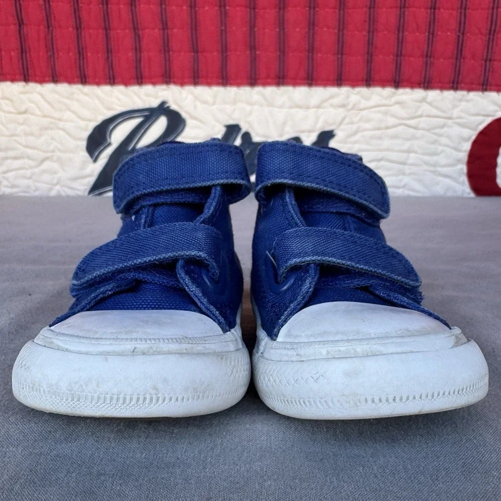 Size 4c‎ - Converse Chuck Taylor II All Star High Top Infant/Toddler Shoes Blue
